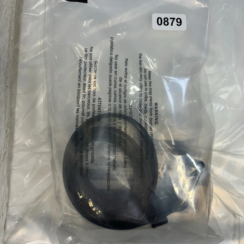 H&M‎ Black Leather Belt Men's 35